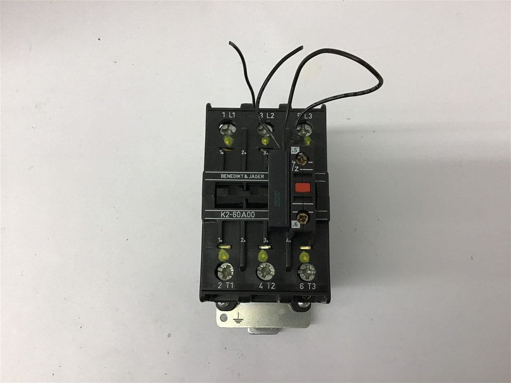 Benedikt & Jager K2-60A00 Contactor 100 Amp 415 Vac