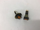 800A-M Oiltight Pushbutton 120 Vac Amber Lot Of 2