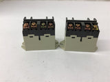 Omron G7L-2A-BUBJ-CB Relay 24 VDC Coil 277 Volts Lot Of 2