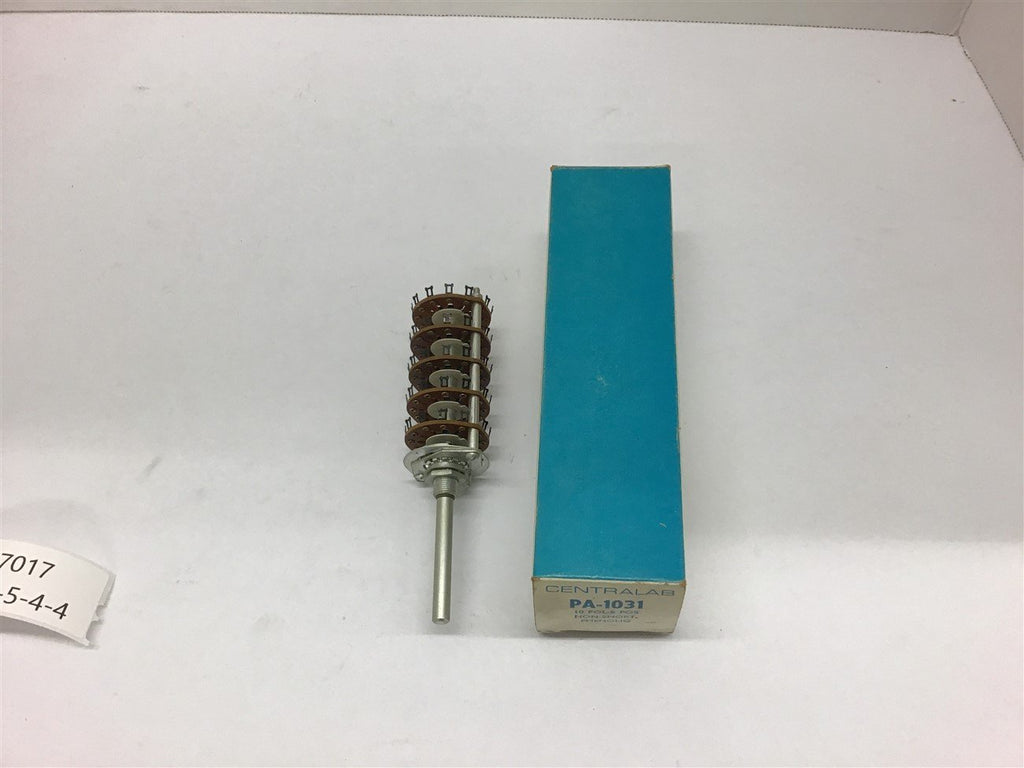 Centralab PA-1031 Rotary 10 POL-5 POS