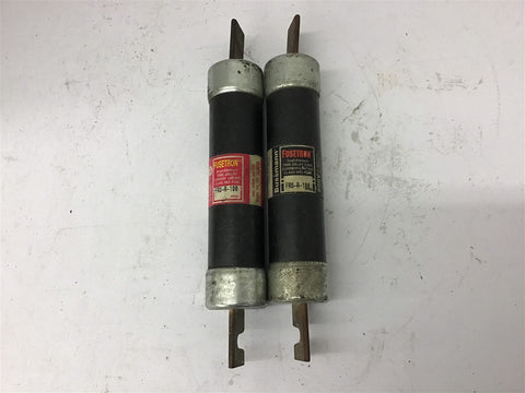 Fusetron FRS-R-100 Time Delay Fuse 100 Amp 600 Vac Lot Of 2