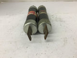 Fusetron FRS-R-100 Time Delay Fuse 100 Amp 600 Vac Lot Of 2