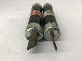 Fusetron FRS-R-100 Time Delay Fuse 100 Amp 600 Vac Lot Of 2