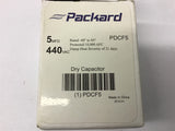 Packard PDCF5 5UF 440 Vac Capacitor Lot Of 5