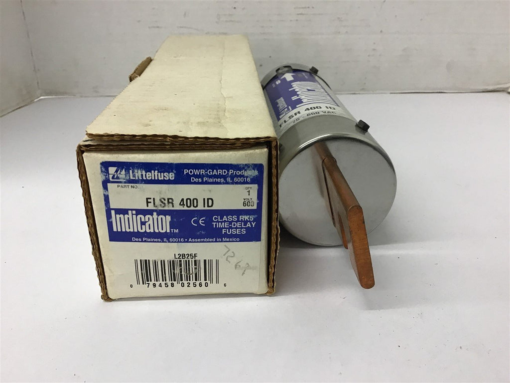 Littelfuse FLSR 400 ID Time Delay Fuse 400 Amp 600 Vac