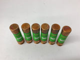 Bussmann FRN-R-60 Energy Efficient 60 Amp 250 Vac Fuse Lot Of 6