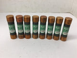 Bussmann NON-50 One Time Fuse 50 Amp 250 Volts Lot Of 8