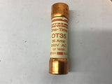 Ferraz Shawmut OT35 One Time Fuse 35 Amp 250 volts Lot Of 10