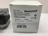 Honeywell C6097A3053 Gas Pressure Switch 2.5-50 Mbar 1/4" NPT