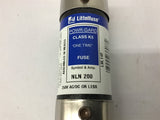 Littelfuse NLN 200 One Time Fuse 200 Amp 250 Vac