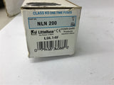 Littelfuse NLN 200 One Time Fuse 200 Amp 250 Vac