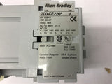 Allen-Bradley 700-CF220D Control Relay 120 Volt Coil 25 Amp