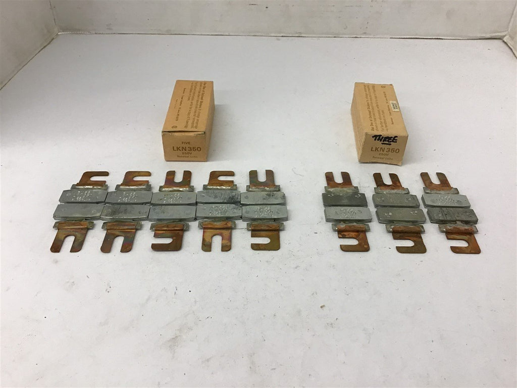 Buss LKN350 Renewal Links 250 Vac Lot Of 8