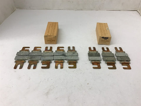 Buss LKN350 Renewal Links 250 Vac Lot Of 8