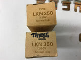 Buss LKN350 Renewal Links 250 Vac Lot Of 8