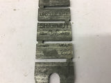 Shawmut RL 200 Fuse Links 200 Amp 250 Volts Lot Of 10
