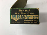 Monarch ON-15 One Time Fuse 15 Amp 250 Volts Lot Of 10