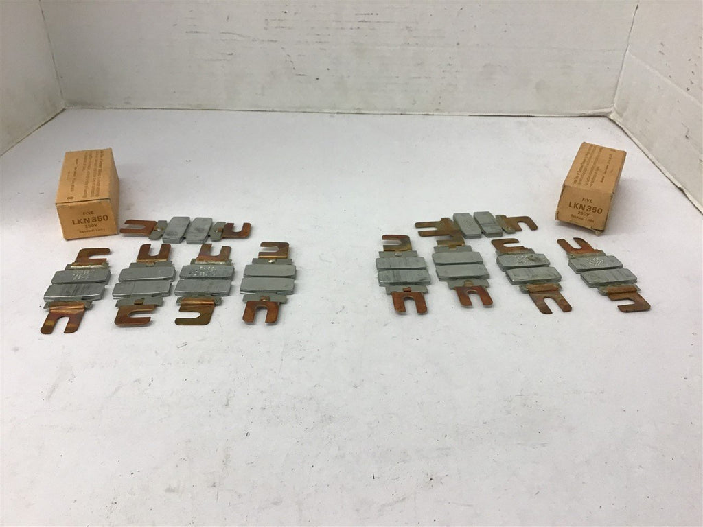 Buss LKN350 Renewal Links 350 Amp 250 Volts Lot Of 10