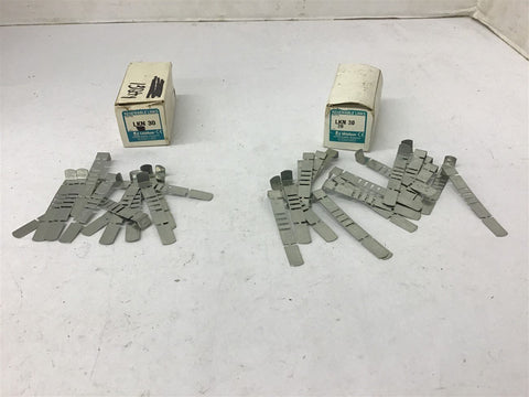 Littelfuse LKN 30 Renewable Links 30 Amp Lot Of 33
