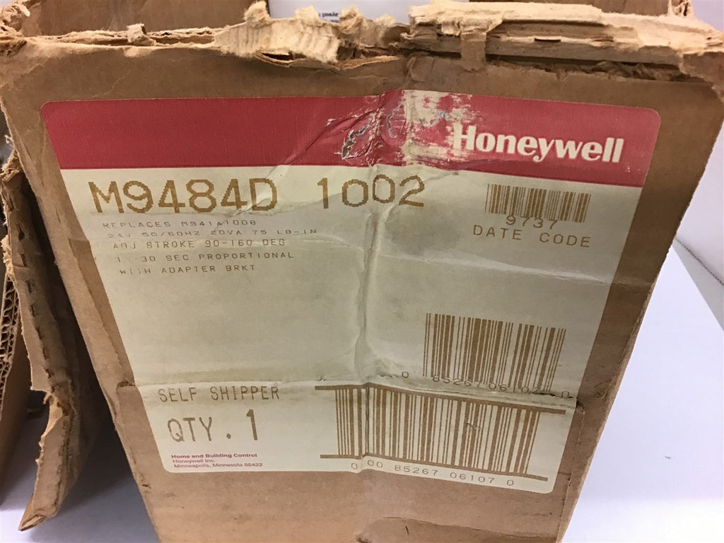 Honeywell M9484D1002 Modutrol IV Motor 90/160 Stroke 24 Volts