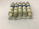 Ferraz Shawmut TR100R Fuse 100 Amp 250 Vac Lot Of 5