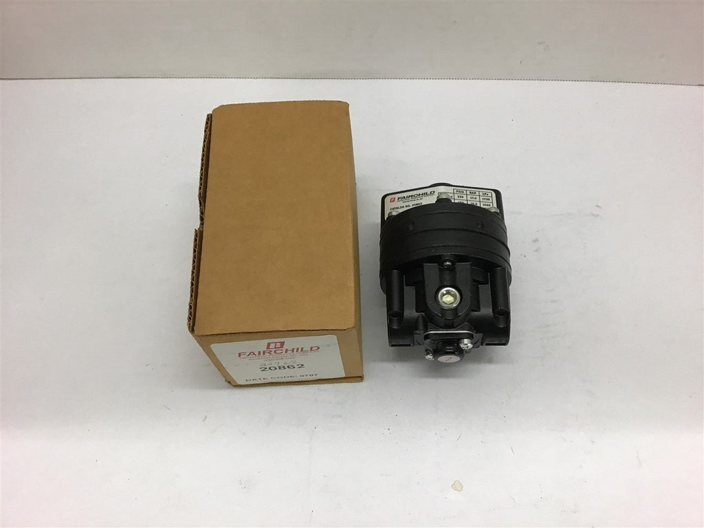 Fairchild 20862 Pneumatic Volume Booster 250 PSI