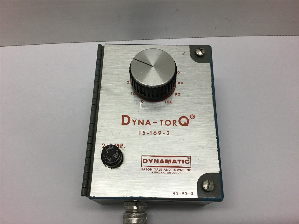 Dynamatic 15-169-3 Dyna-TorQ Speed Control