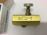 Rego KLF375B 11C00 Check Valve Brass Threaded 3/8in Npt
