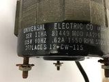 Universal Electric AHAI2P636 AC Motor 115 Vots .62 A 1550 Rpm