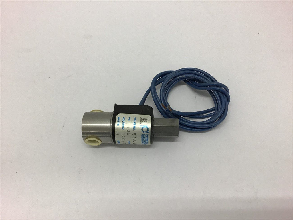 Peter Paul 53JJ8XGB Solenoid Valve 100 PSI 120 volt
