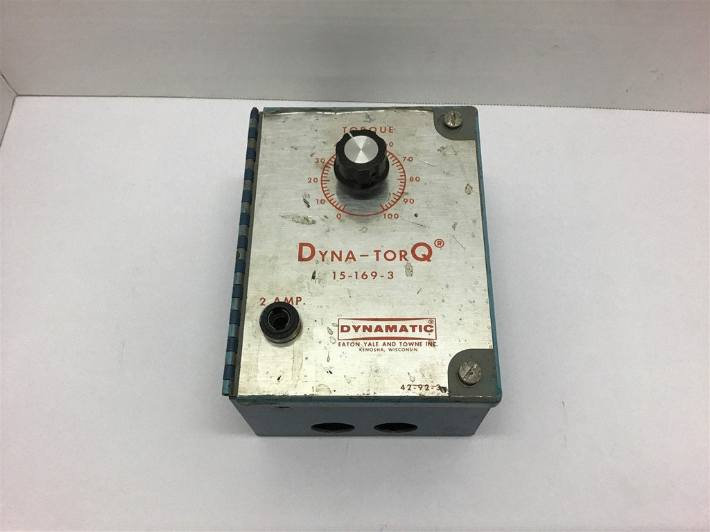 Dynamatic 15-169-3 Torque Control