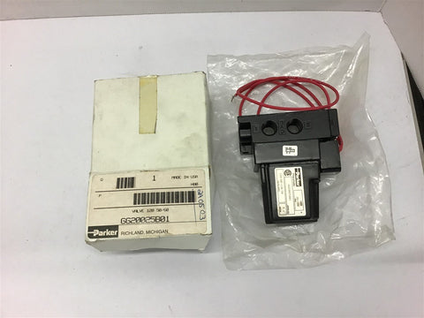 Parker GG20025B01 Solenoid Valve 35-150 PSI 120 Volts 7.2 Watts