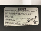 Siemens 6SE6440-2AB17-5AA1 Micromaster 440 0.75 KW Drive 3 Phase 200-240 V