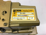 Parker HHB20VXX01 Solenoid Valve 120 Volt 15-150 PSI