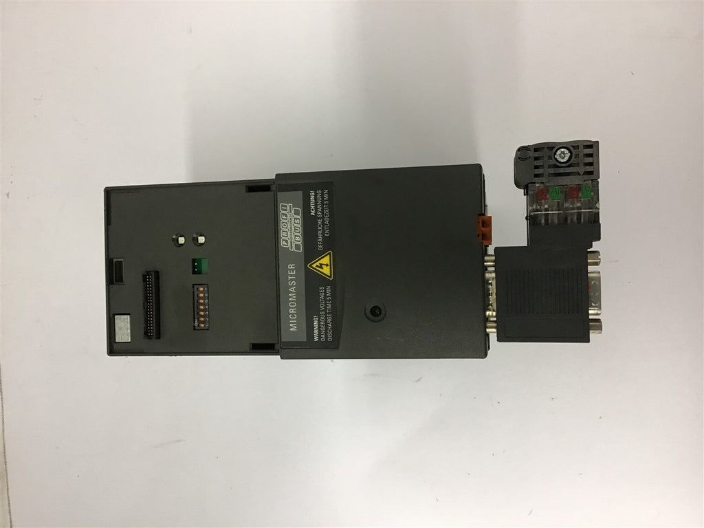 Siemens 6SE6440-2AB17-5AA1 MicroMaster 440 .75 KW Drive 200-240 Volts 3 Phase