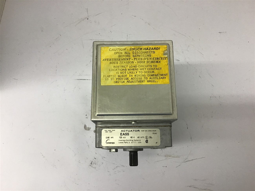Invensys EA55 Actuator 120 Volts 40 Watts 0.65 Amps