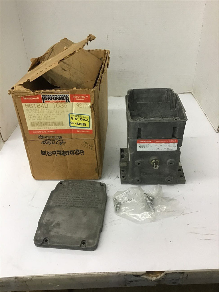 Honeywell M6184D 1035 Modutrol IV Motor 24 Volts 17 VA 90-160 Degree Stroke