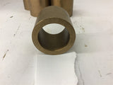 Brass Bushing 1 1/2" Long x 1.754" OD x 1.275" ID Lot Of 5