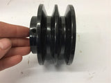 2BK340x1 Pulley 2 Groove 1" Bore B Width Belt