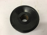 2BK340x1 Pulley 2 Groove 1" Bore B Width Belt
