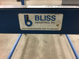 Bliss Industries Cart SMT02 3001 FDR CT1 Feeder Handling Open Style Welded Cart