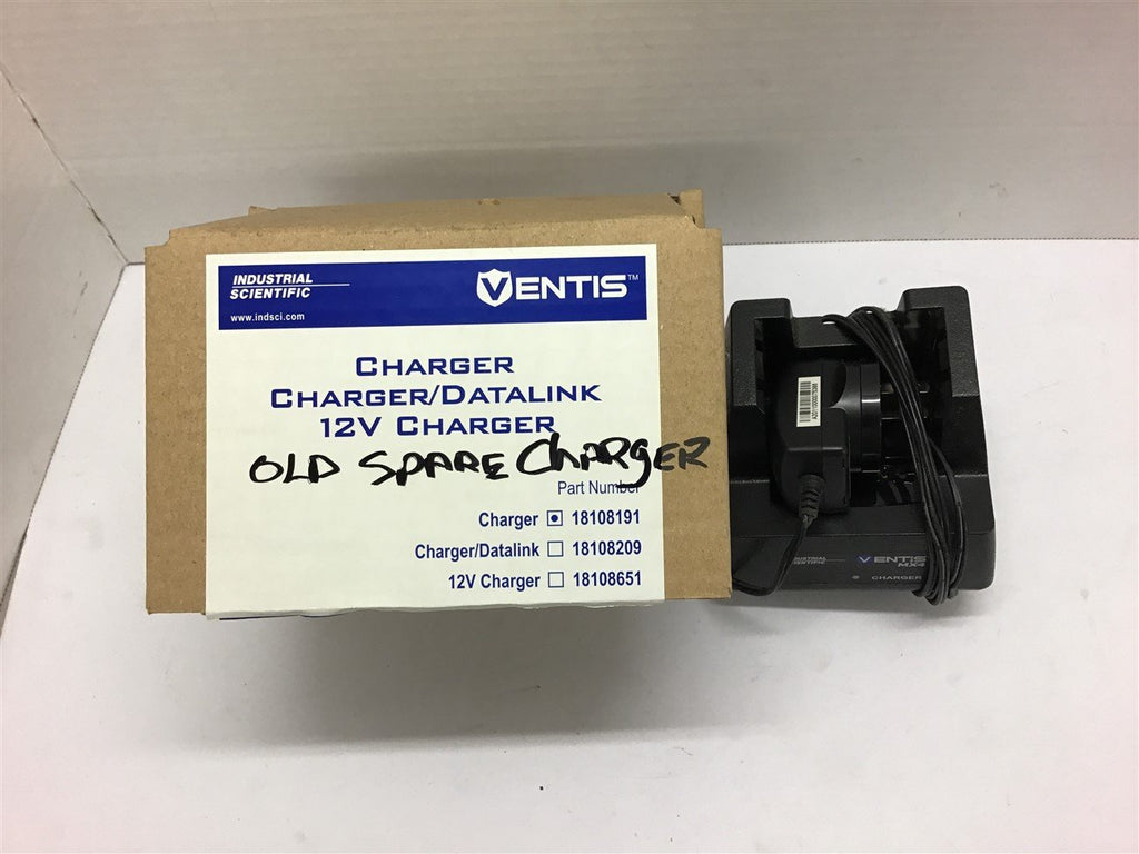 Industrial Scientific Ventis MX4 Wall Charger 18108191 Power Supply