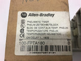 Allen Bradley 100-FPTA180 Pneumatic Timer 10 Amp