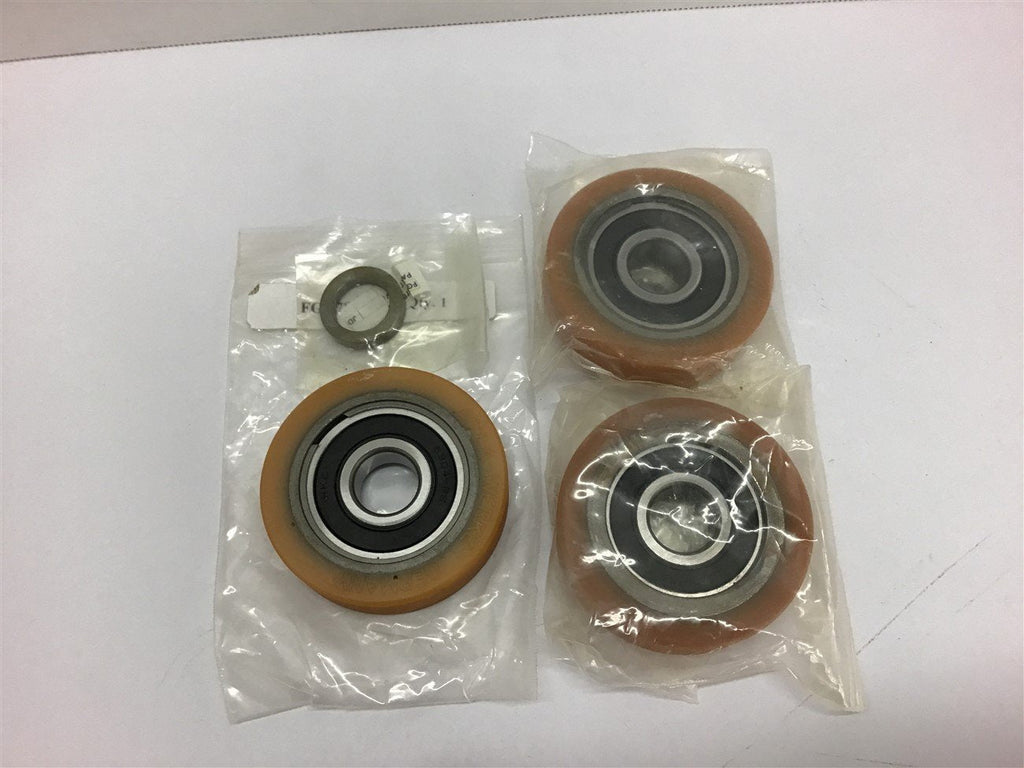 ACLA-WERKE HKC 6304-RS Caster Wheel Lot of 3