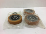 ACLA-WERKE HKC 6304-RS Caster Wheel Lot of 3