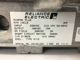 Reliance 14C12 Minpak Plus 3 Hp DC Drive 180 Vdc 15A 200 Field DC 3 Amp