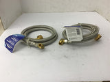 Plumb Pak PP23833 3/8" OD Stainless Steel Dishwasher Supply Line Lot Of 2