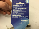 Plumb Pak PP23833 3/8" OD Stainless Steel Dishwasher Supply Line Lot Of 2