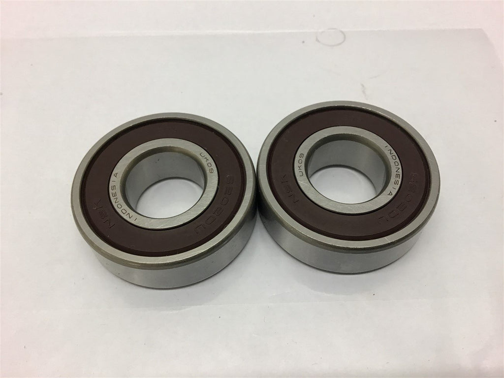 NSK 6202DU Ball Bearing Lot of 2