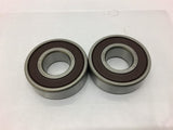 NSK 6202DU Ball Bearing Lot of 2